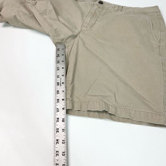 Bonobos Shorts Mens 35 Chinos Khaki 9” Inseam Front Front Pockets - Picture 2 of 9